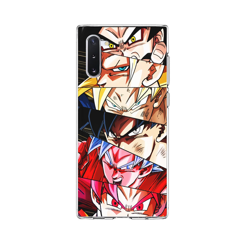 Goku's Eyes Collection Dragon Ball Samsung Galaxy Note 10 Case