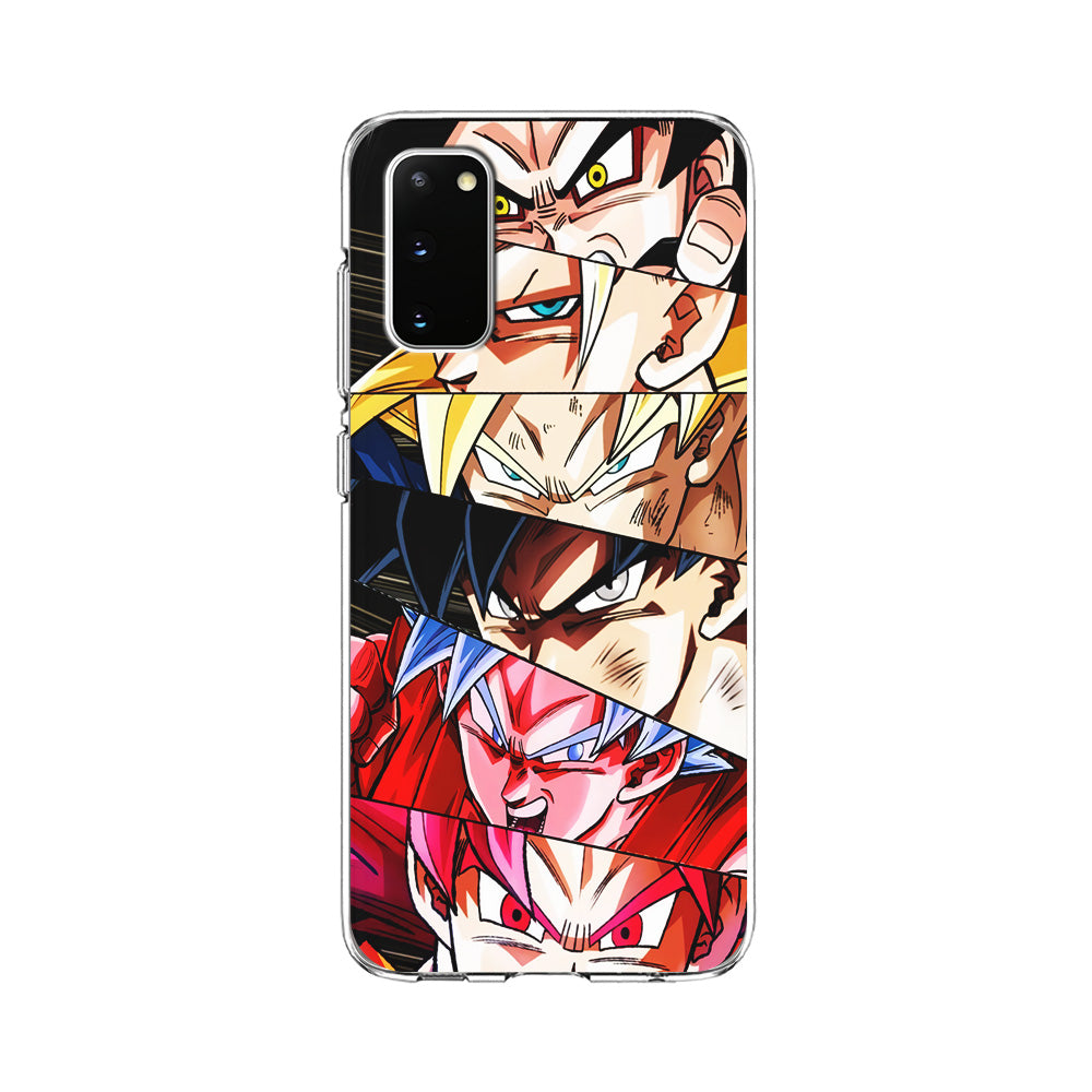 Goku's Eyes Collection Dragon Ball Samsung Galaxy S20 Case