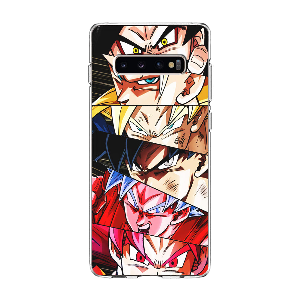 Goku's Eyes Collection Dragon Ball Samsung Galaxy S10 Plus Case