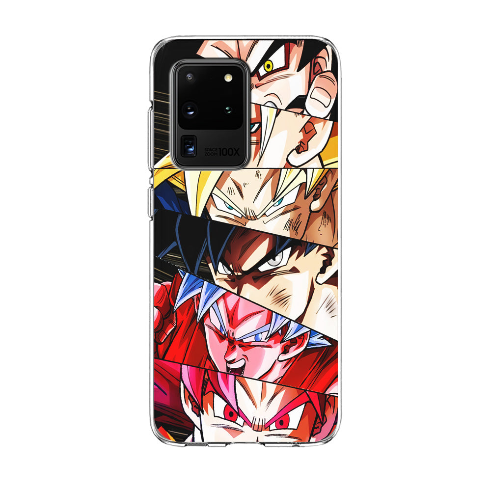 Goku's Eyes Collection Dragon Ball Samsung Galaxy S20 Ultra Case