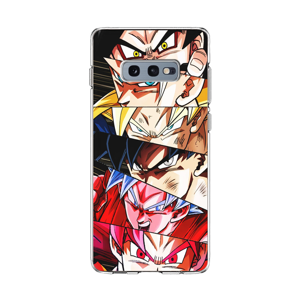 Goku's Eyes Collection Dragon Ball Samsung Galaxy S10E Case