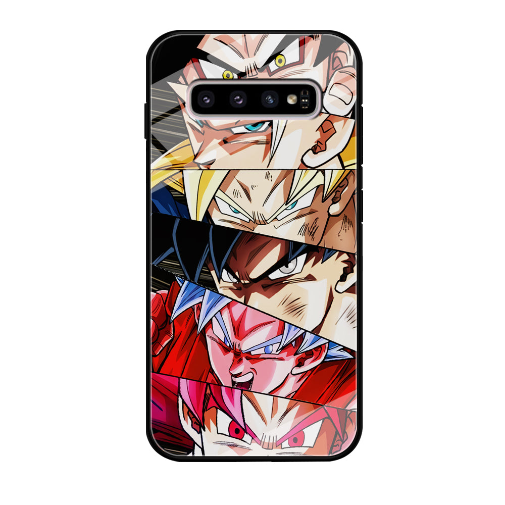 Goku's Eyes Collection Dragon Ball Samsung Galaxy S10 Plus Case