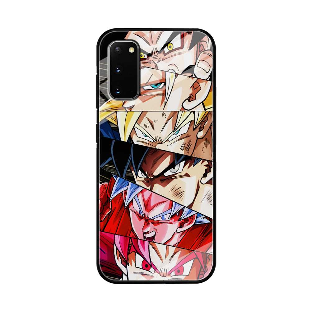 Goku's Eyes Collection Dragon Ball Samsung Galaxy S20 Case