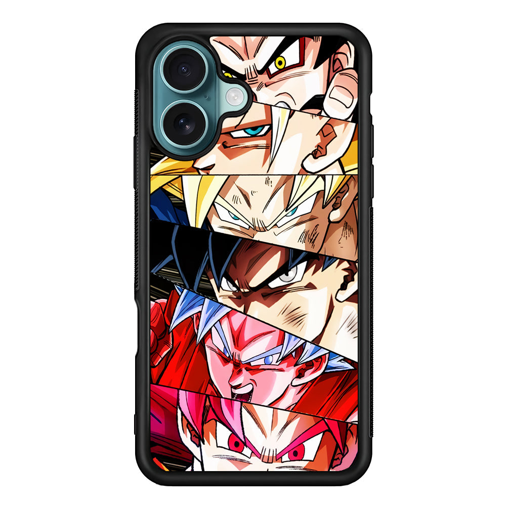 Goku's Eyes Collection Dragon Ball iPhone 16 Plus Case - Altracase