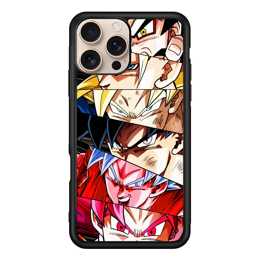 Goku's Eyes Collection Dragon Ball iPhone 16 Pro Case - Altracase