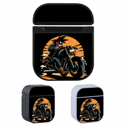 Goku on Motorcycle Dragon Ball Z Apple AirPods Case-AirPod Case-Altracase