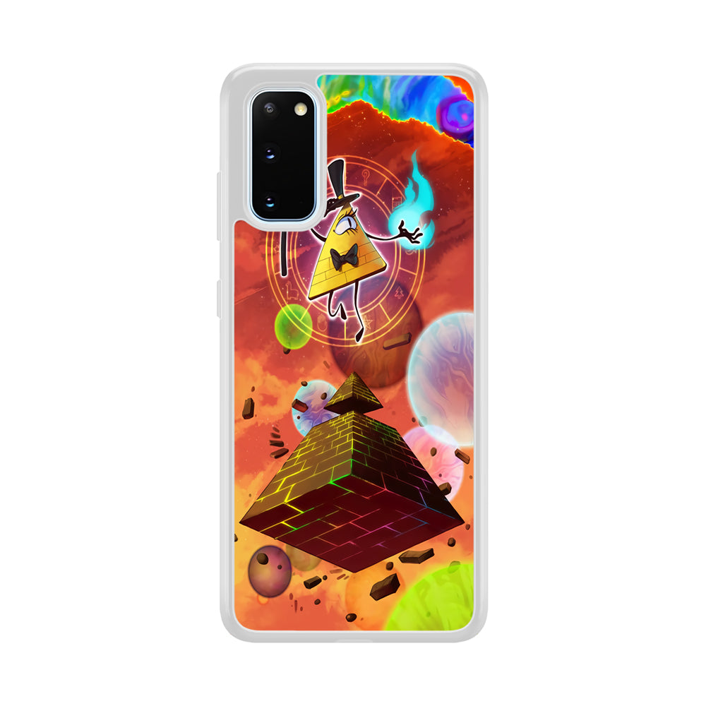 Gravity Falls Bill Cipher Art Samsung Galaxy S20 Case