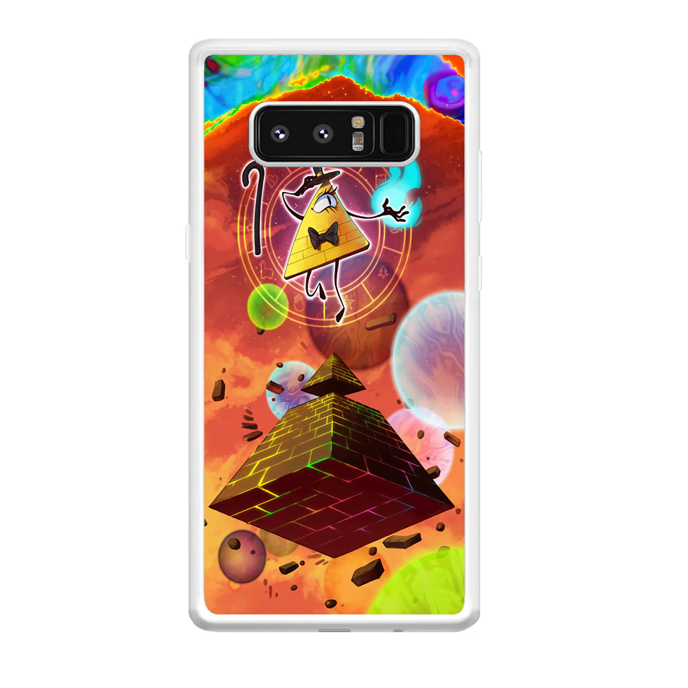 Gravity Falls Bill Cipher Art Samsung Galaxy Note 8 Case