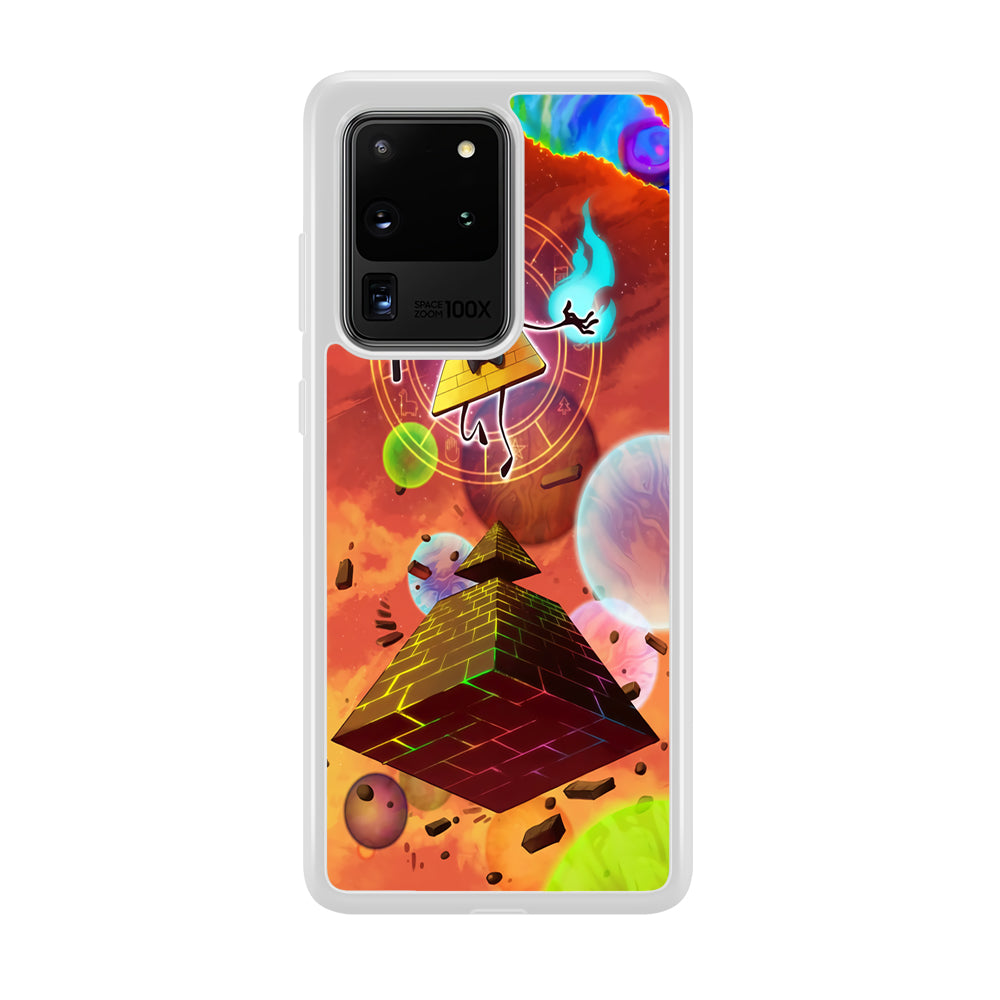 Gravity Falls Bill Cipher Art Samsung Galaxy S20 Ultra Case