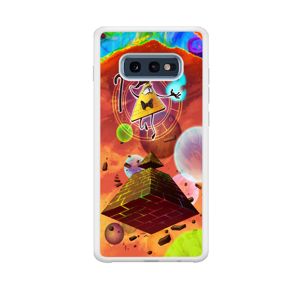 Gravity Falls Bill Cipher Art Samsung Galaxy S10E Case