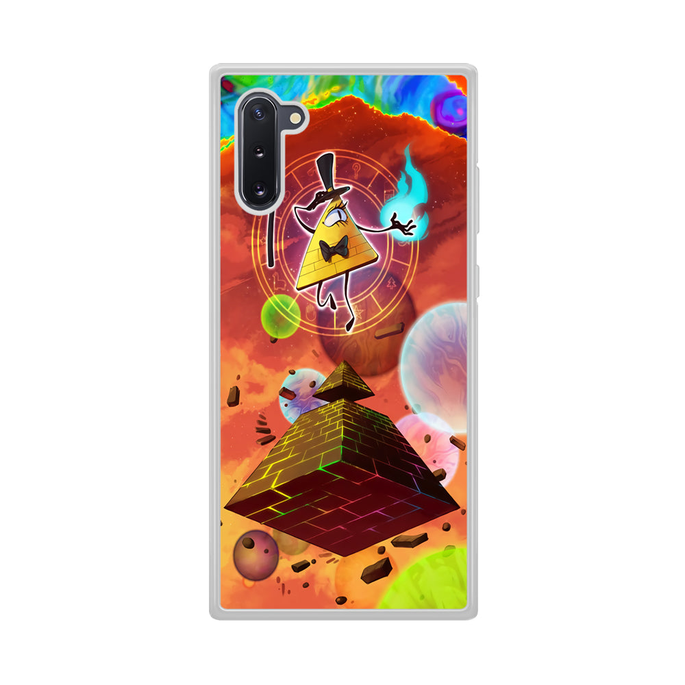 Gravity Falls Bill Cipher Art Samsung Galaxy Note 10 Case