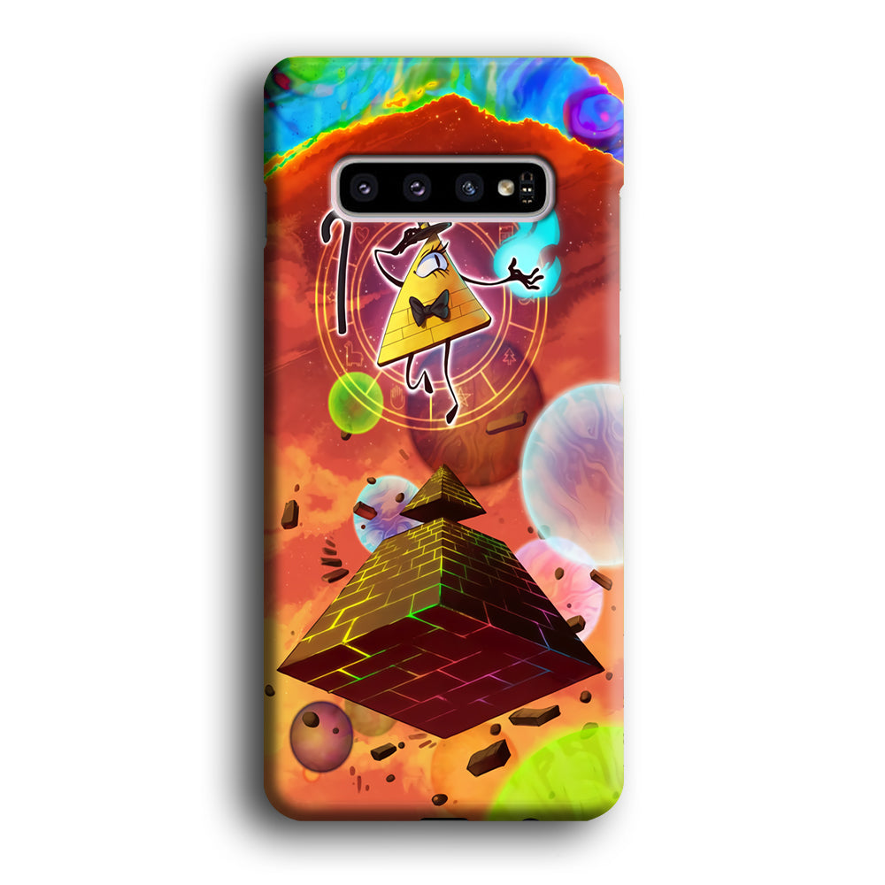 Gravity Falls Bill Cipher Art Samsung Galaxy S10 Case