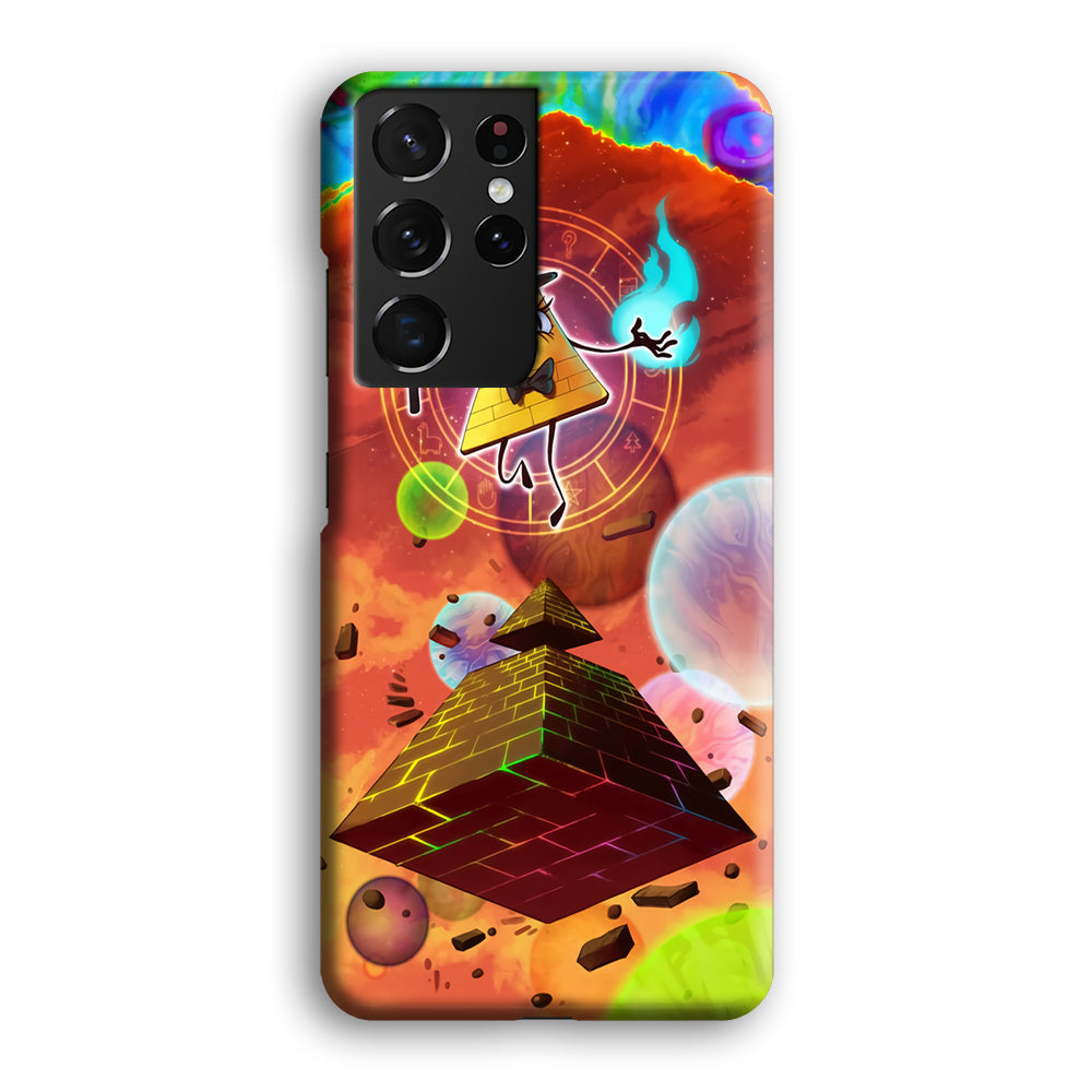 Gravity Falls Bill Cipher Art Samsung Galaxy S24 Ultra Case