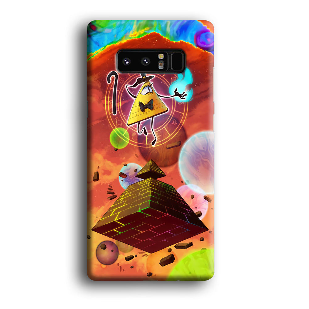 Gravity Falls Bill Cipher Art Samsung Galaxy Note 8 Case