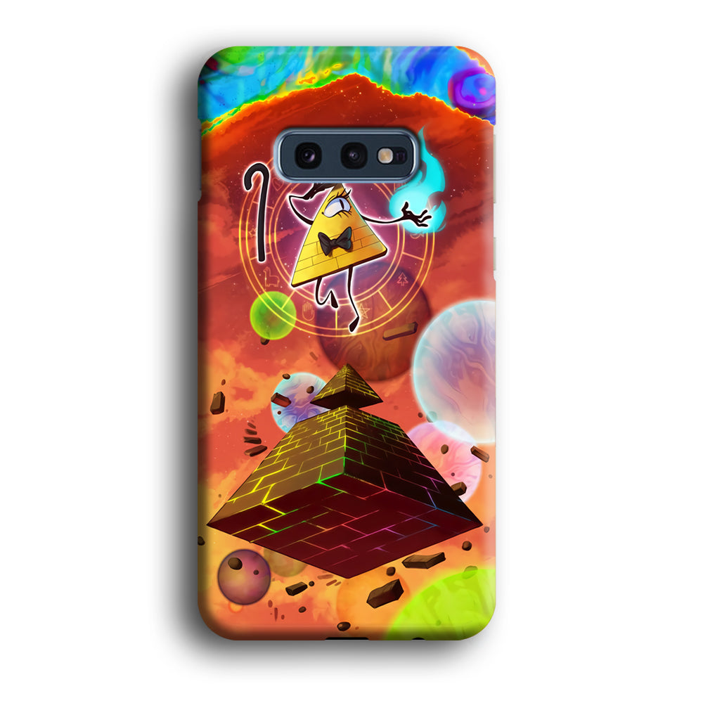 Gravity Falls Bill Cipher Art Samsung Galaxy S10E Case