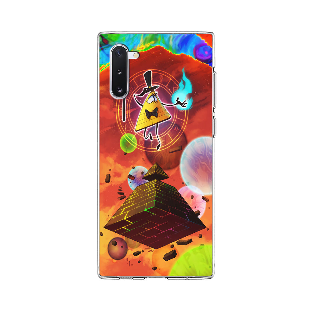 Gravity Falls Bill Cipher Art Samsung Galaxy Note 10 Case