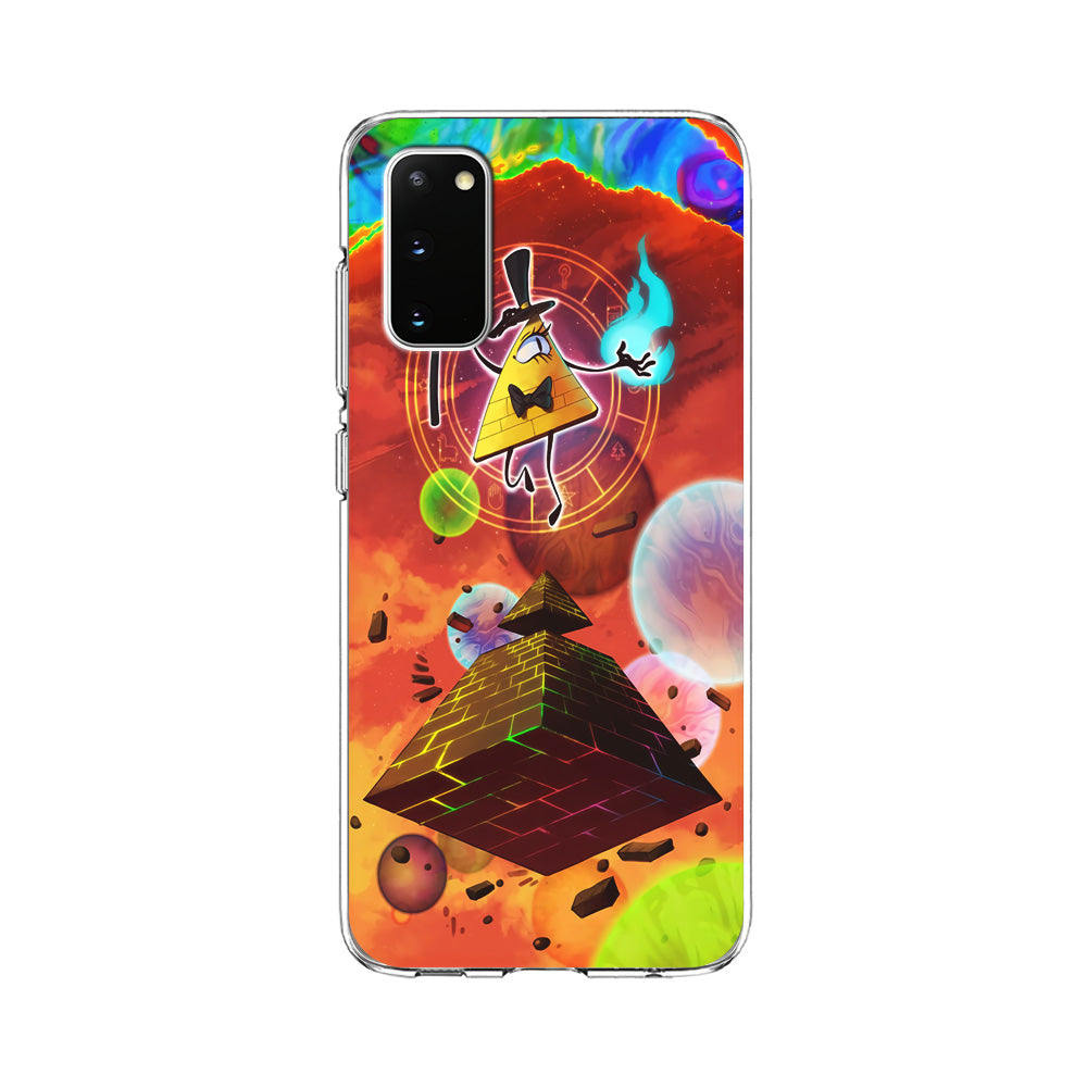 Gravity Falls Bill Cipher Art Samsung Galaxy S20 Case