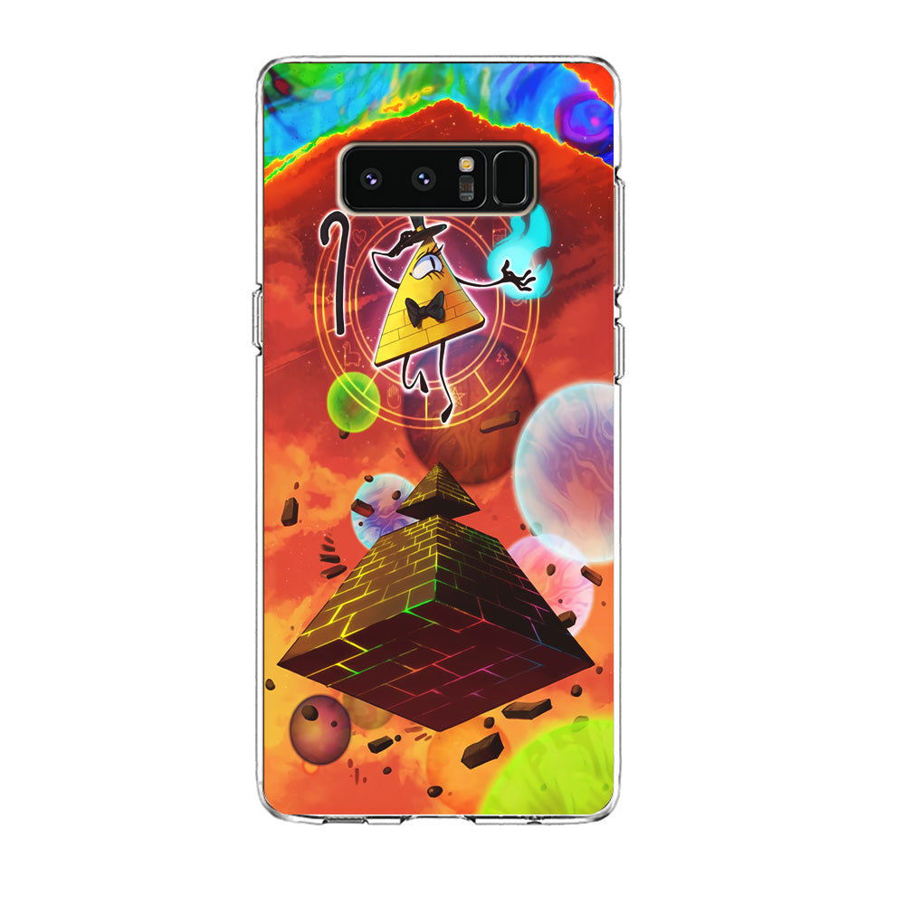 Gravity Falls Bill Cipher Art Samsung Galaxy Note 8 Case