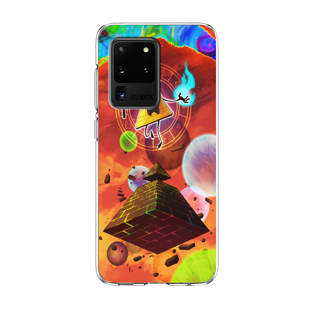 Gravity Falls Bill Cipher Art Samsung Galaxy S20 Ultra Case