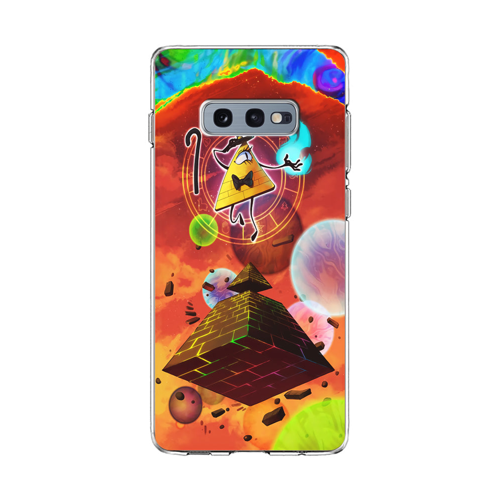 Gravity Falls Bill Cipher Art Samsung Galaxy S10E Case