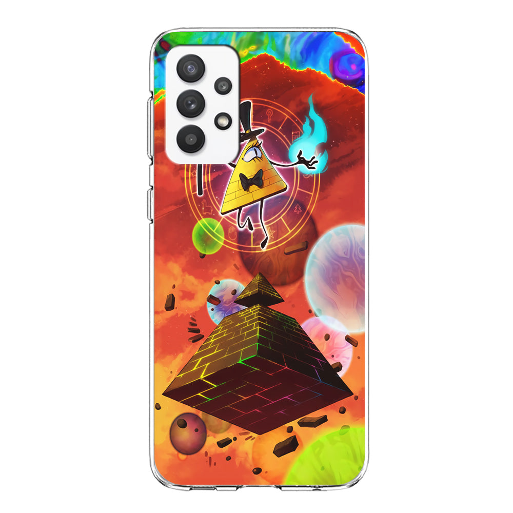 Gravity Falls Bill Cipher Art Samsung Galaxy A32 Case