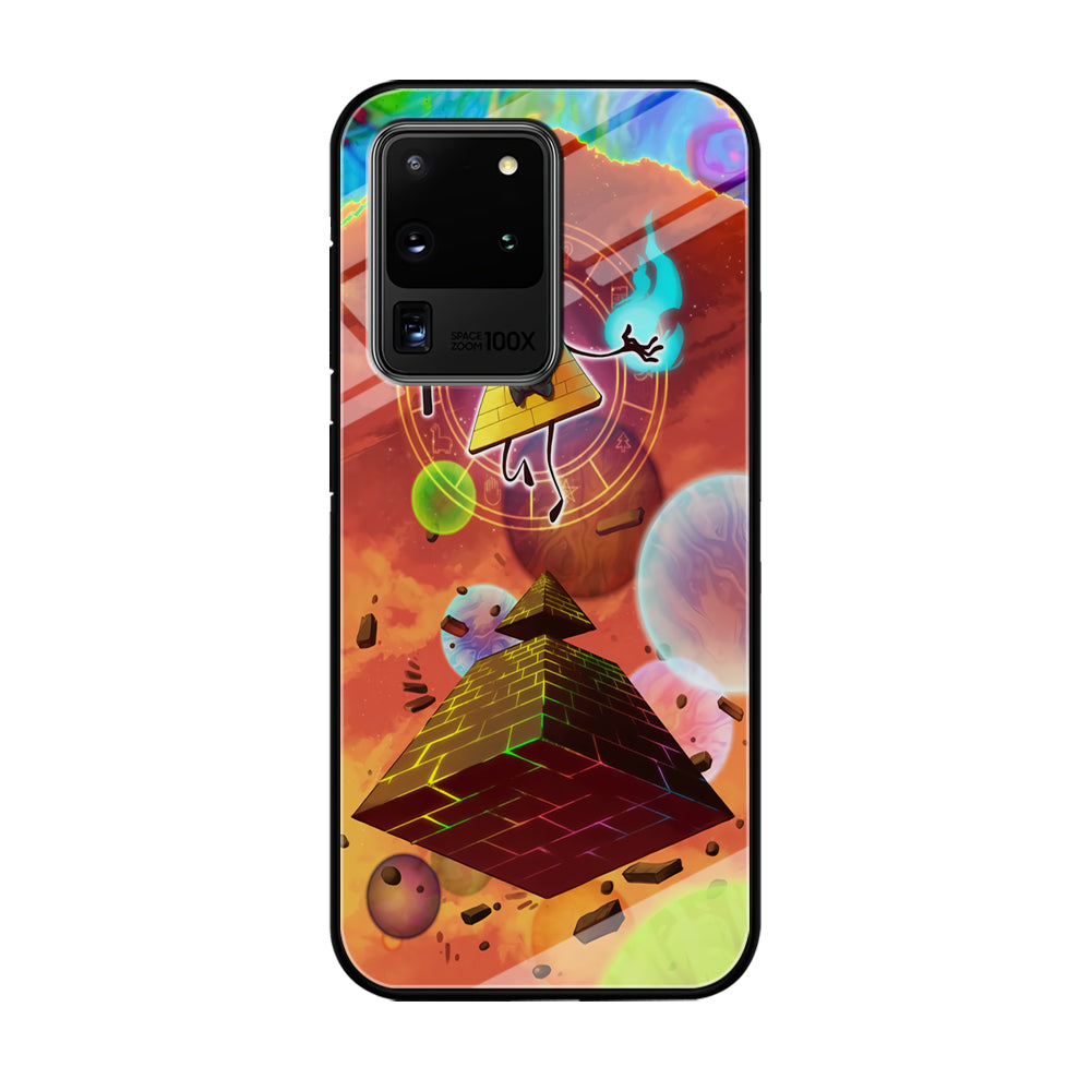 Gravity Falls Bill Cipher Art Samsung Galaxy S20 Ultra Case