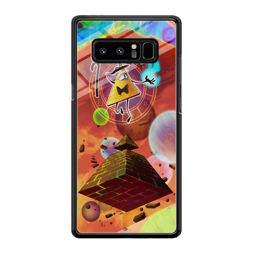 Gravity Falls Bill Cipher Art Samsung Galaxy Note 8 Case