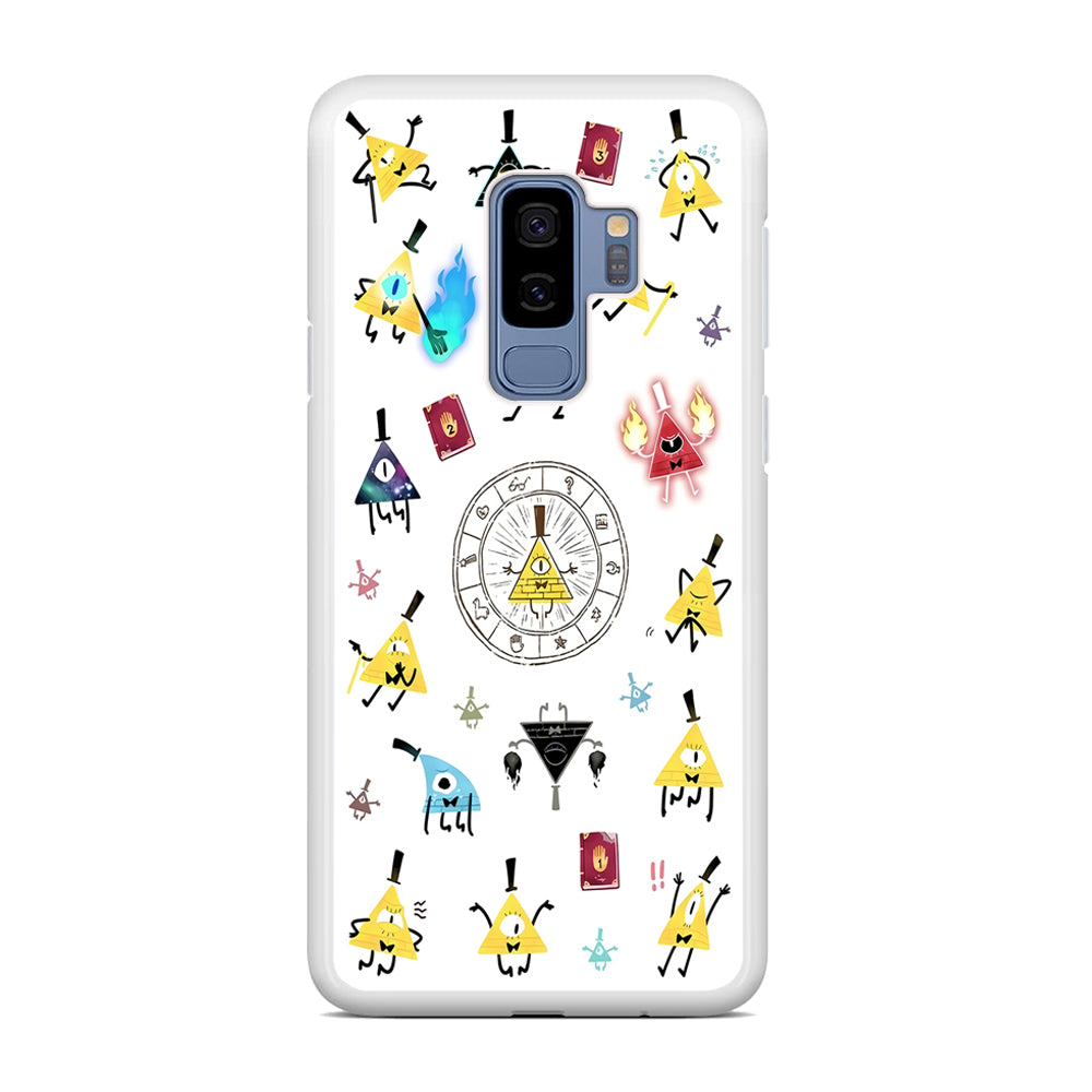 Gravity Falls Bill Cipher Doodle Samsung Galaxy S9 Plus Case