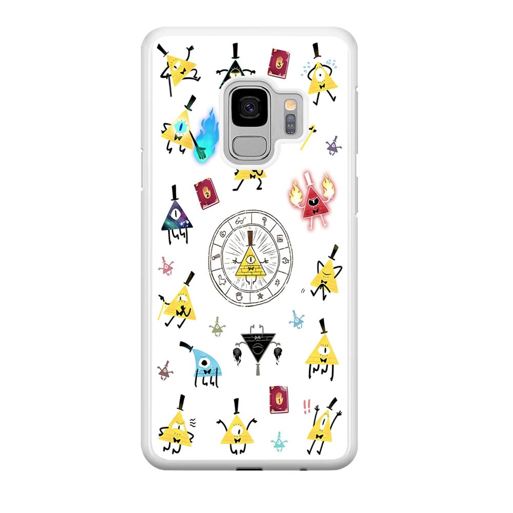 Gravity Falls Bill Cipher Doodle Samsung Galaxy S9 Case