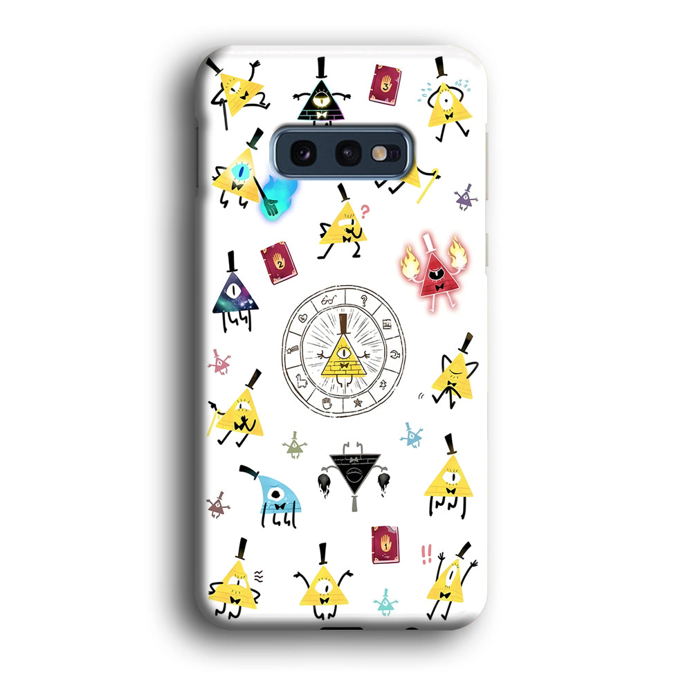 Gravity Falls Bill Cipher Doodle Samsung Galaxy S10E Case