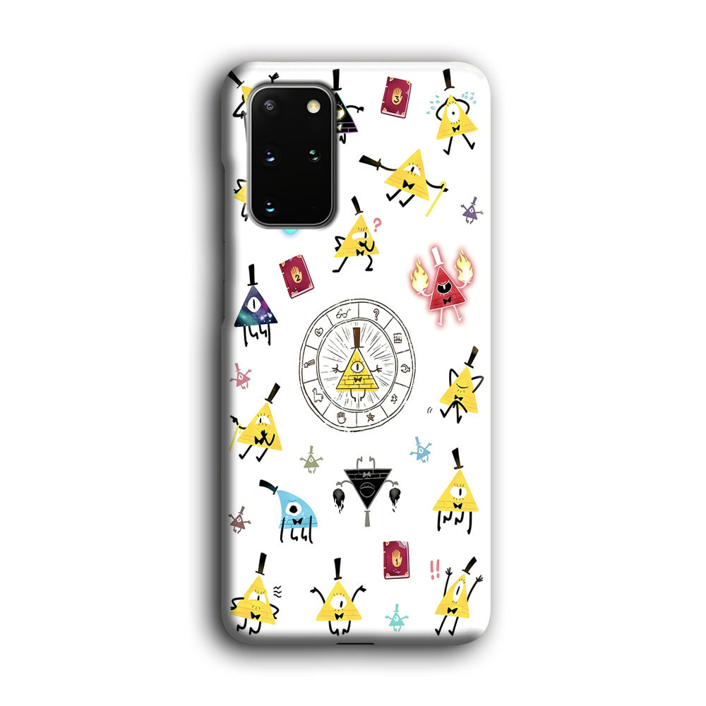 Gravity Falls Bill Cipher Doodle Samsung Galaxy S20 Plus Case