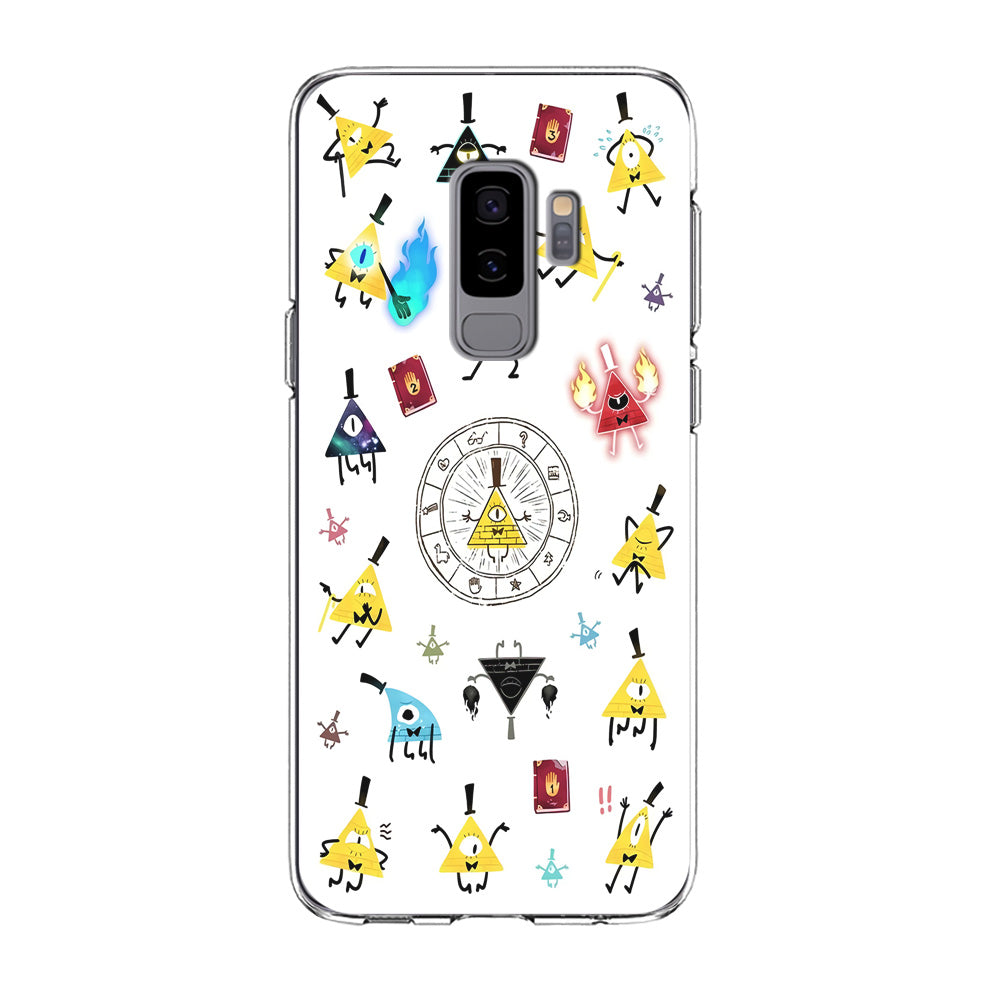 Gravity Falls Bill Cipher Doodle Samsung Galaxy S9 Plus Case