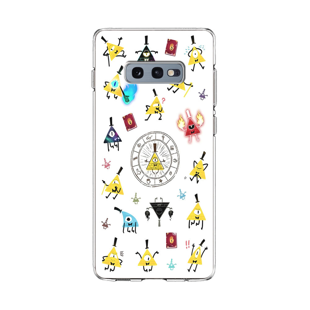 Gravity Falls Bill Cipher Doodle Samsung Galaxy S10E Case