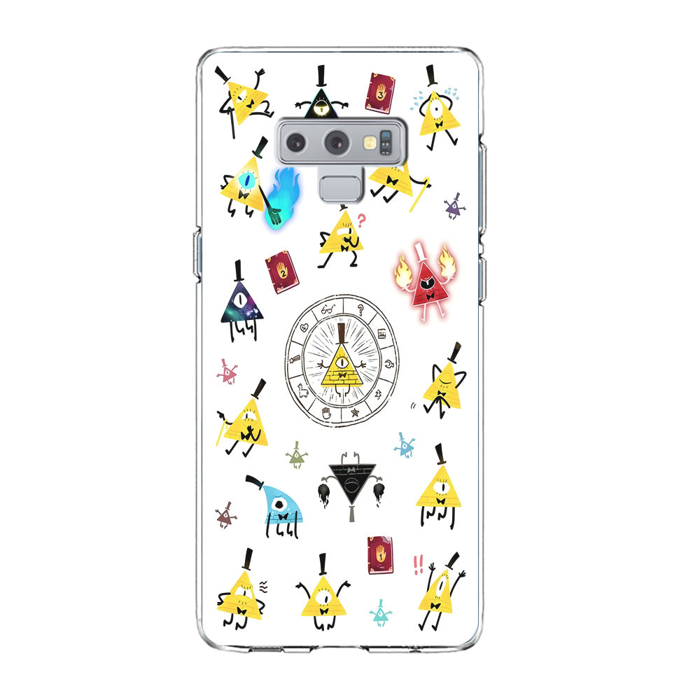 Gravity Falls Bill Cipher Doodle Samsung Galaxy Note 9 Case