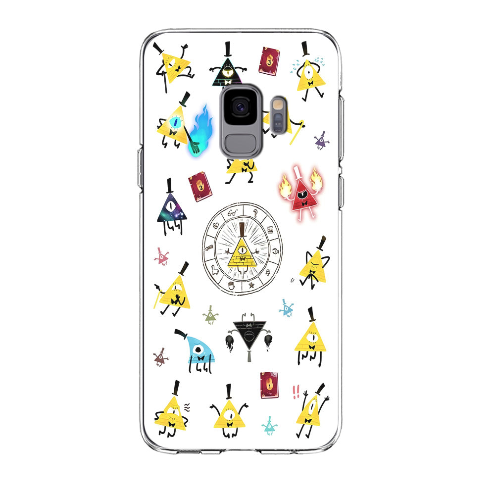 Gravity Falls Bill Cipher Doodle Samsung Galaxy S9 Case