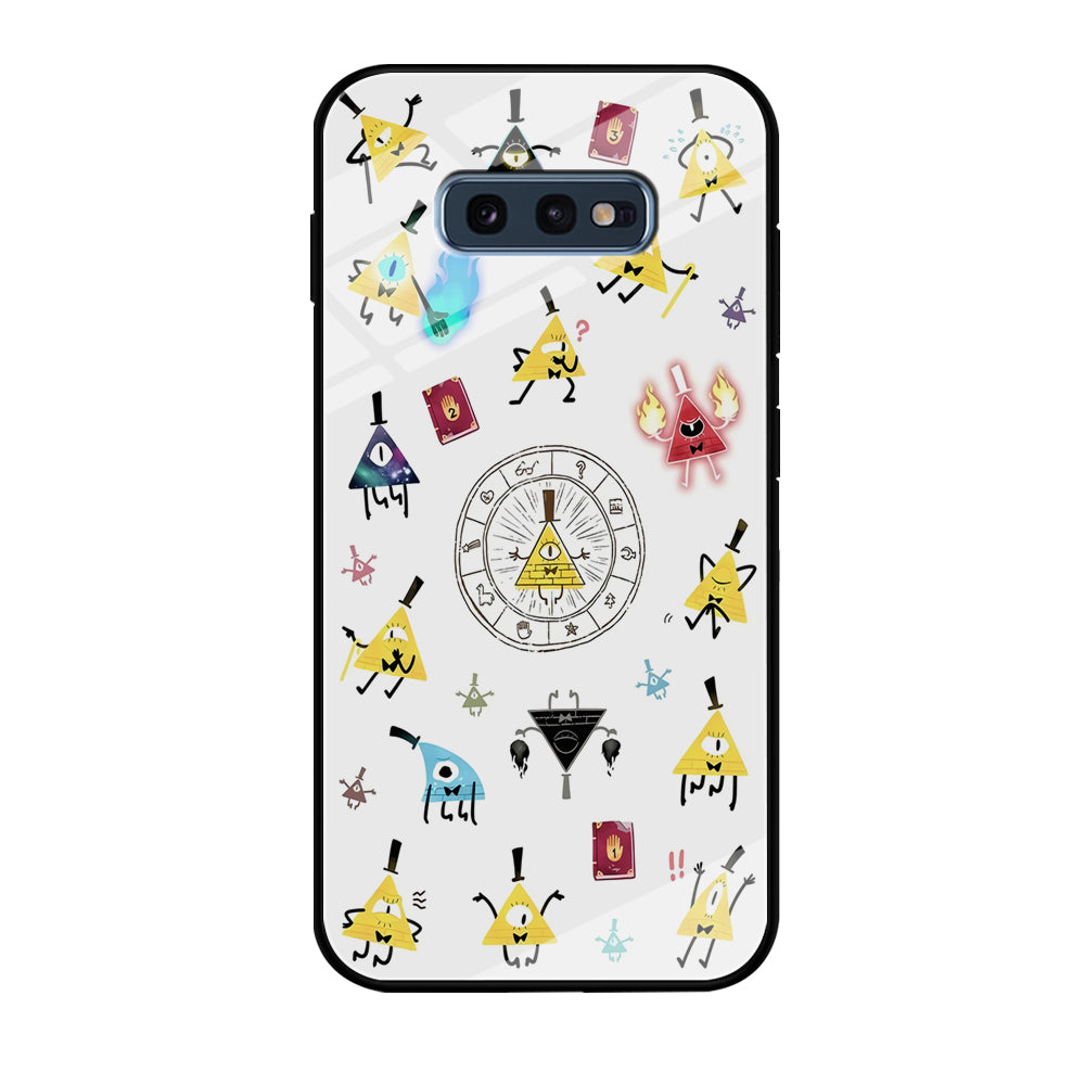 Gravity Falls Bill Cipher Doodle Samsung Galaxy S10E Case