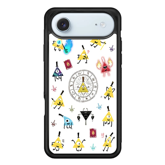 Gravity Falls Bill Cipher Doodle iPhone 17 Air Case - Altracase