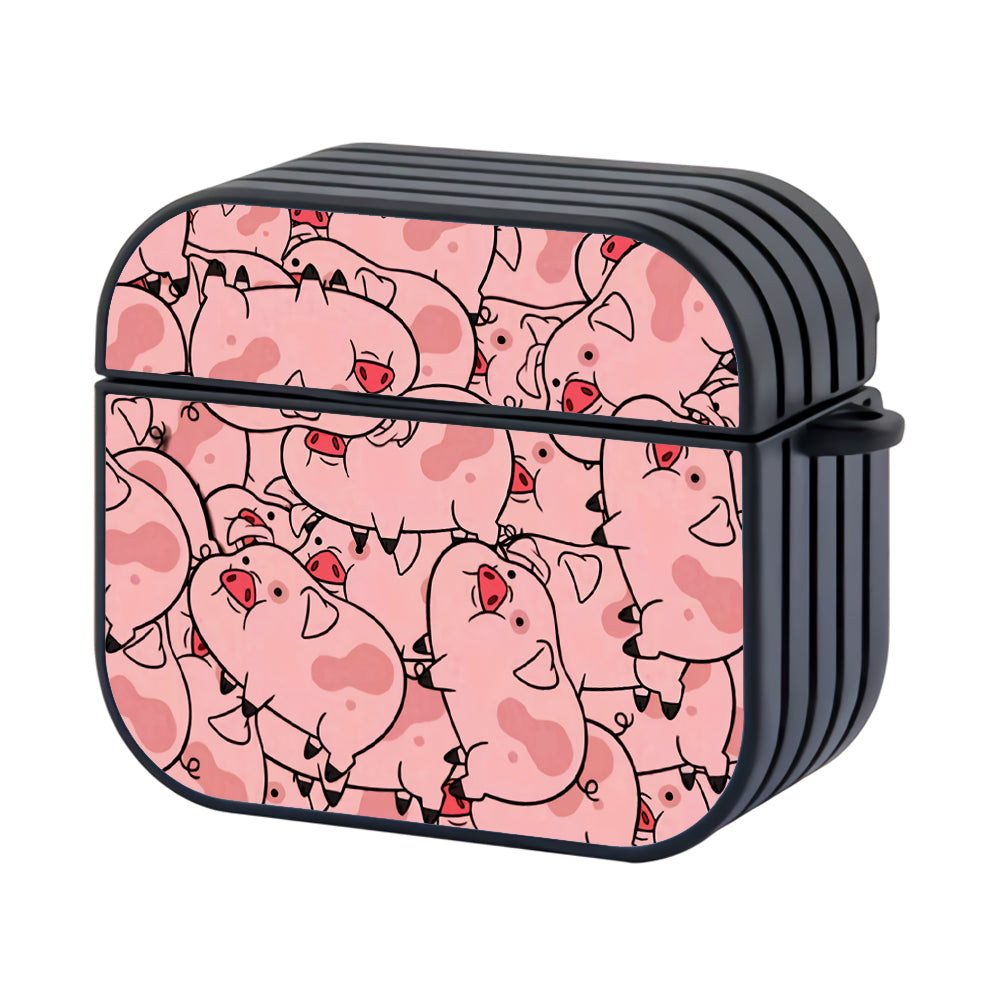 Gravity Falls Waddles Pattern Apple Airpods 3 Case - AirPod Case - Altracase