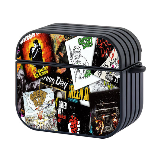 Green Day Album Cover Hard Plastic Case Cover For Apple AirPods 4 - AirPod Case - Altracase