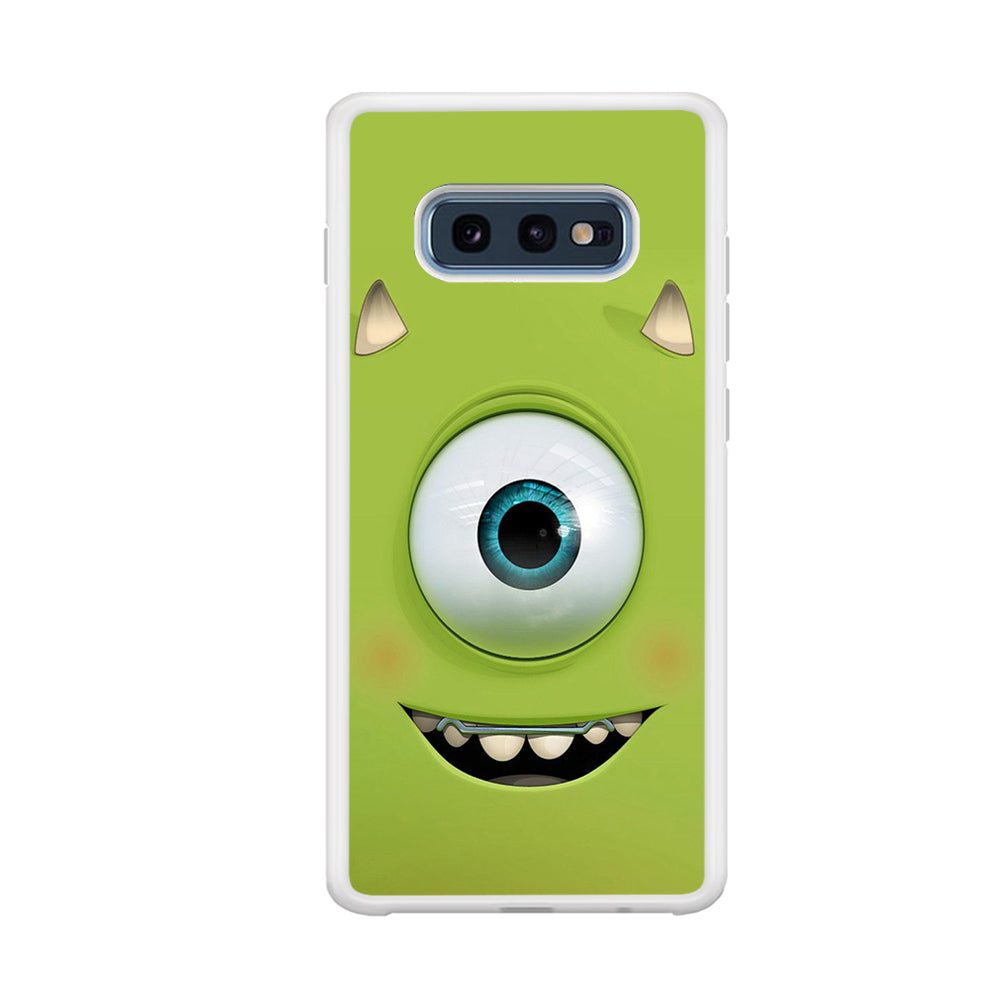 Green Face Monster Samsung Galaxy S10E Case