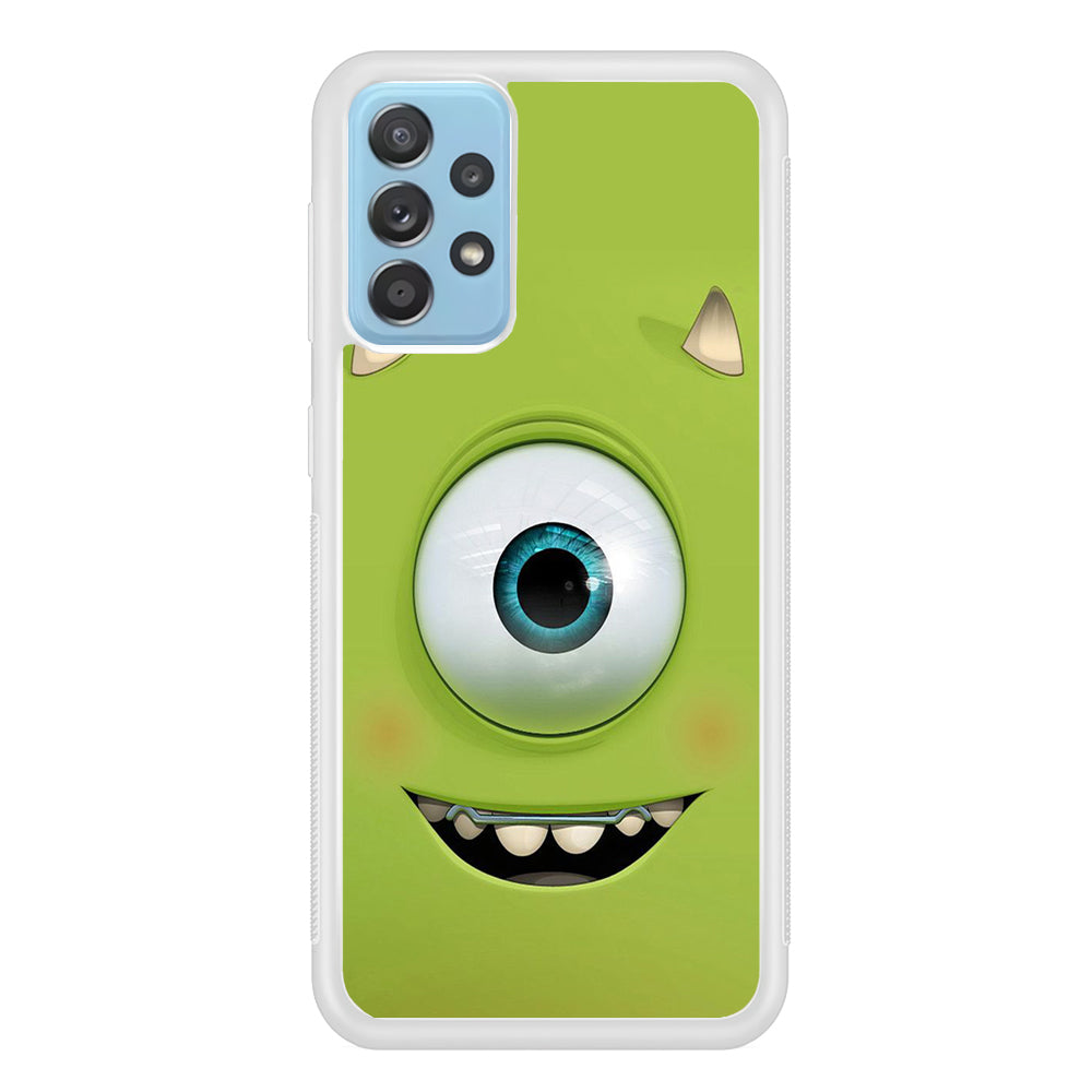 Green Face Monster Samsung Galaxy A72 Case