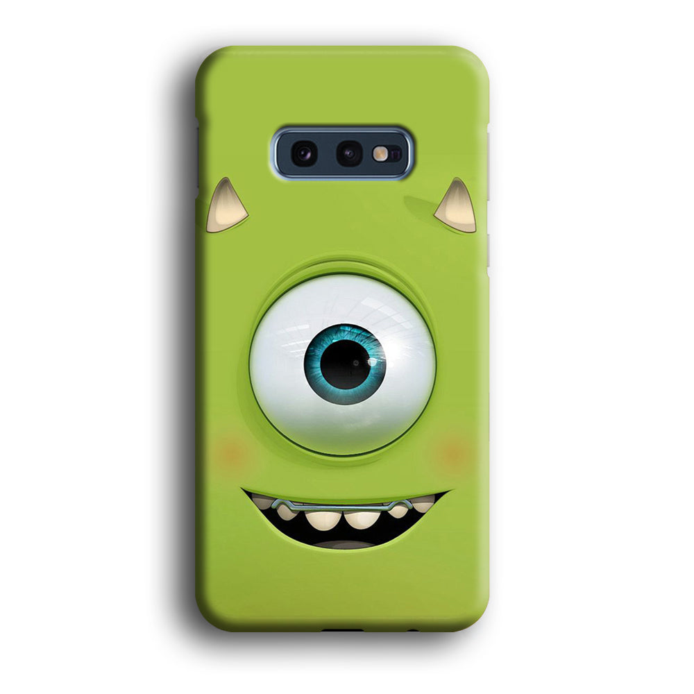 Green Face Monster Samsung Galaxy S10E Case