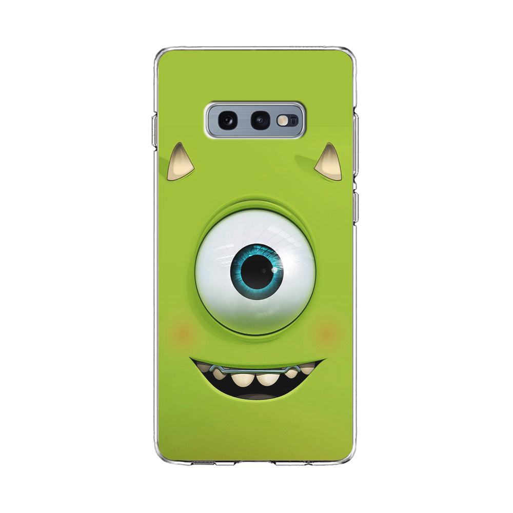 Green Face Monster Samsung Galaxy S10E Case