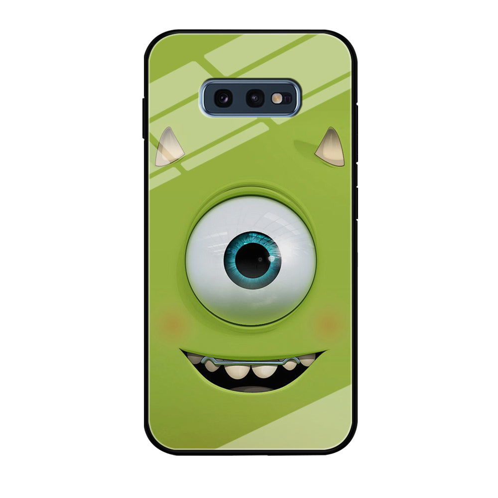 Green Face Monster Samsung Galaxy S10E Case