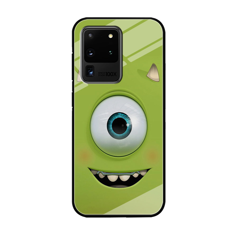 Green Face Monster Samsung Galaxy S21 Ultra Case