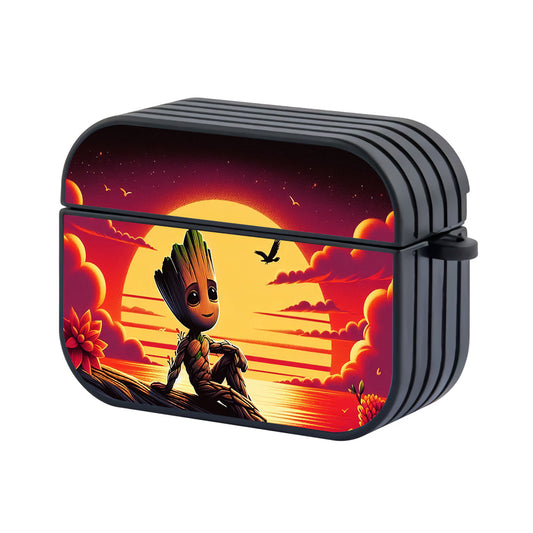 Groot is Relaxing Apple Airpods Pro 2 Case-Airpods Pro 2 Case-Altracase