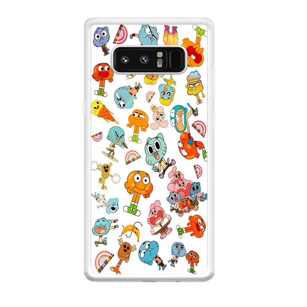 Gumball Doodle Samsung Galaxy Note 8 Case