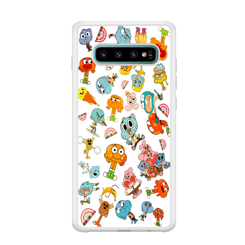 Gumball Doodle Samsung Galaxy S10 Case