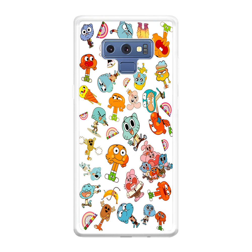 Gumball Doodle Samsung Galaxy Note 9 Case