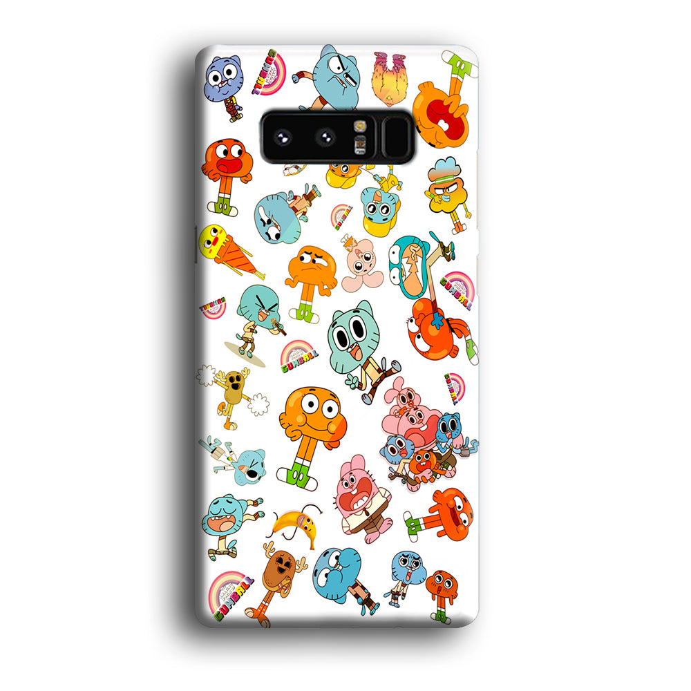 Gumball Doodle Samsung Galaxy Note 8 Case